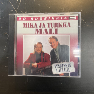 Mika ja Turkka Mali - 20 suosikkia CD (VG+/M-) -iskelmä-